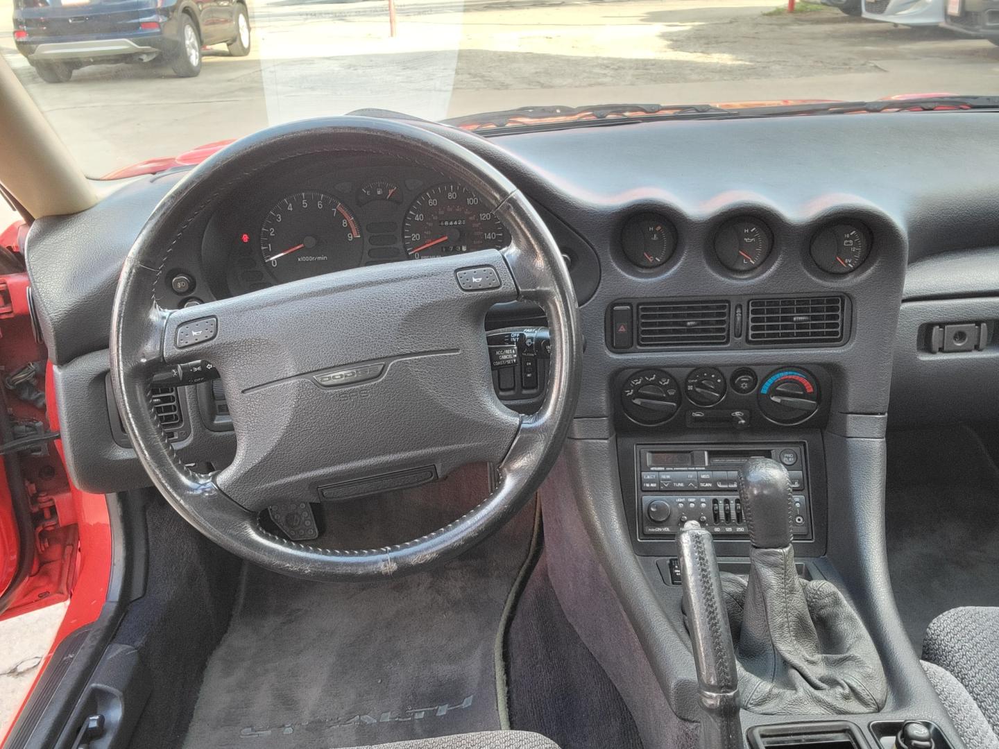 1992 Red Dodge Stealth ES (JB3XD54B6NY) with an 3.0L V6 DOHC 24V engine, Manual Transmission transmission, located at 503 West Court, Seguin, TX, 78155, (830) 379-3373, 29.568621, -97.969803 - Photo#5